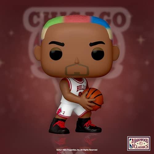 Nba Legends Pop! Sports Vinyl Figur Dennis Rodman (Bulls Home) 9 Cm - 4