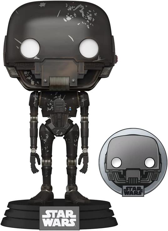 Funko POP Star Wars: Across the Galaxy, K 2SO w/Pin, 55497