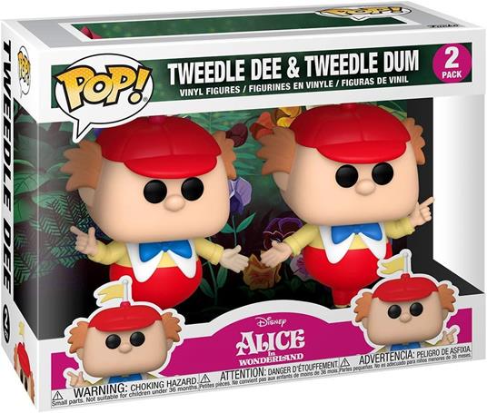 Funko POP Disney: Alice 70th 2PK Tweedle Dee & Dum - 2