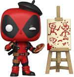 Marvel Deadpool 30th Anniversary POP! Vinyl Figure Artist Deadpool 9 cm