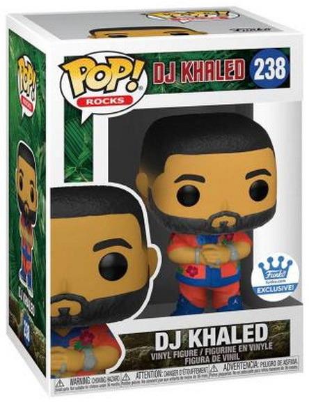 DJ Khaled POP! Rocks Vinyl Figure Exclusive 9 cm