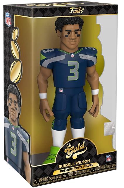 American Football: Funko Gold - Nfl - Seahawks - Russell Wilson (12") (Premium Vinyl Figure)