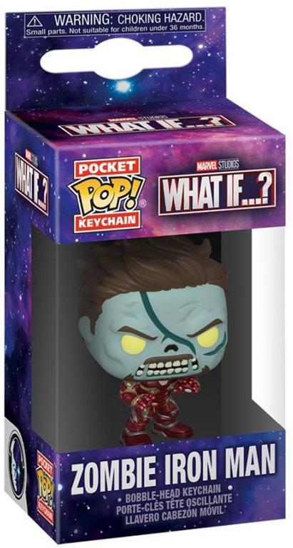 Marvel What If...? Pocket POP! Vinyl Keychain 4 cm Zombie Iron Man - 3