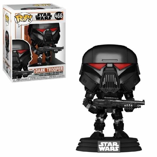 Funko POP Star Wars: Mandalorian- Dark Trooper (Battle)