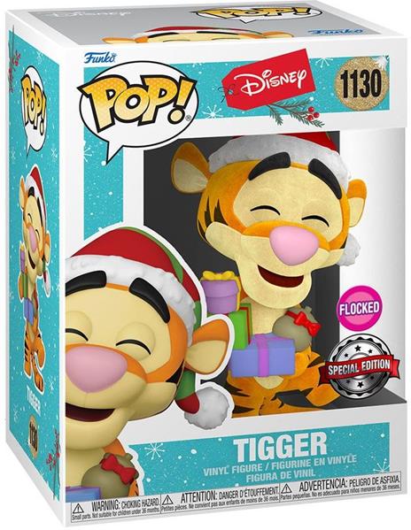 Winnie the Pooh POP! Disney Vinyl Figure Tigger (Flocked) 9 cm - 2