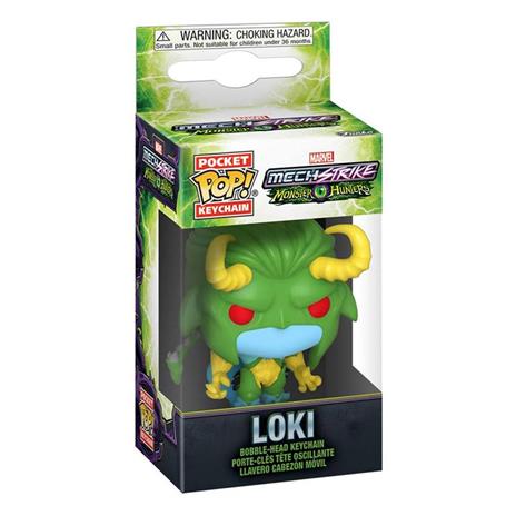 Marvel: Monster Hunters POP! Vinyl Keychain Loki 4 cm - 3