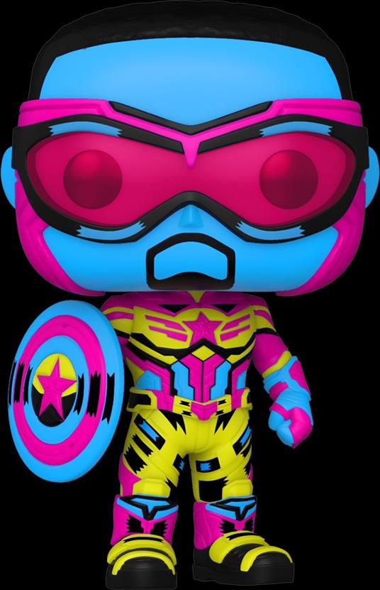 Pop! Vinyl Captain America (Black Light) - Marvel Funko 62755 - 2