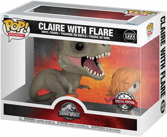 Pop! Moment Claire With Flare - Jurassic World Funko 63159 - 3