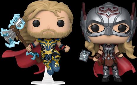 Pop! 2-Pack Thor And Mighty Thor - Thor: Love And Thunder Funko 63176 - 2