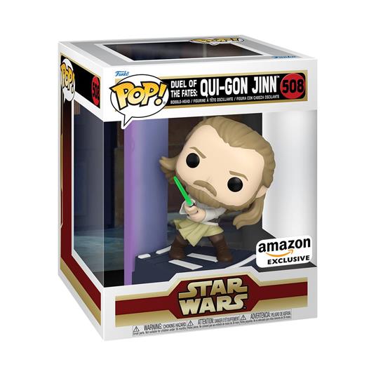 Star Wars: Funko Pop! Deluxe - Duel Of The Fates - Qui-Gon Jin (Vinyl Figure 508)