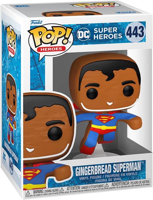 Pop! Vinyl Gingerbread Superman - Dc Superheroes Funko 64322 - 4