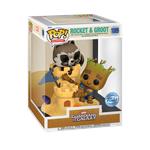 Pop! Moment Rocket & Groot (Beach Day) - Gurdians Of The Galaxy Funko 65029