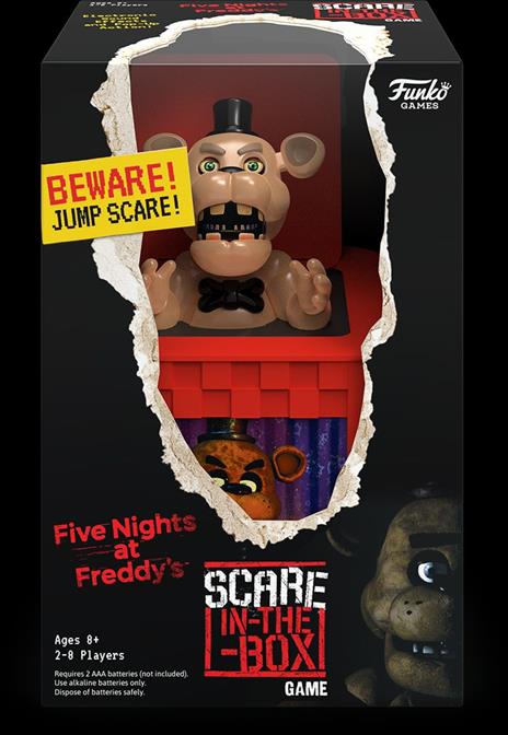 Signature Game Five Nights At FreddyS Scare-In-The-Box Game Funko 65393 - 2