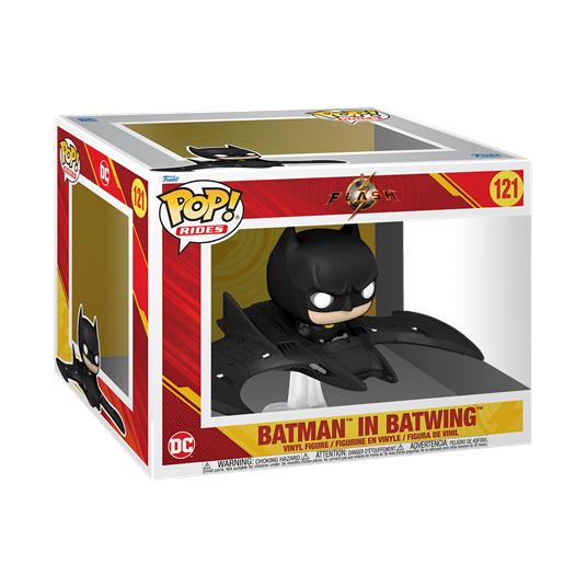 The Flash POP! Rides Super Deluxe Vinyl Figure Batman in Batwing 13 cm