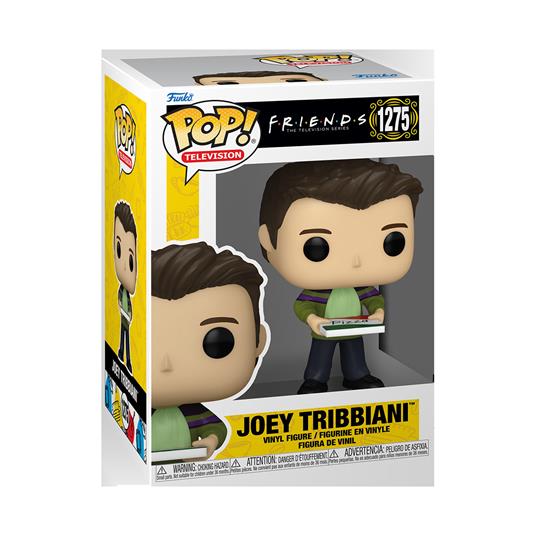 Friends POP! TV Vinyl Figure Joey w/ Pizza 9 cm