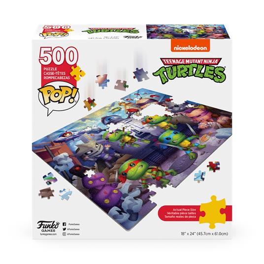 Pop! Puzzle Pop! Puzzle - Teenage Mutant Ninja Turtles (500 Piece) Funko  67392 - Funko - Pop! Puzzle Pop! - TV & Movies - Giocattoli | IBS