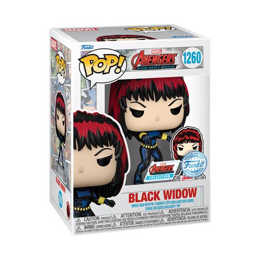 Funko Pop! Vinyl Black Widow (With Pin) - Avengers: Beyond Earth'S Mightiest 70126