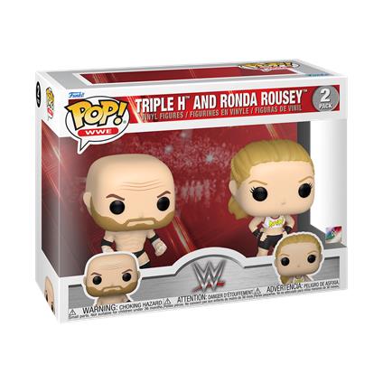 Funko Pop! 2-Pack Triple H And Rhonda Rousey - Wwe 70621