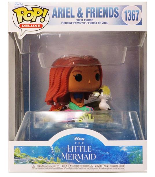 Disney: Funko Pop! Deluxe - The Little Mermaid - Ariel And Friend - Funko -  Cartoons - Giocattoli | IBS