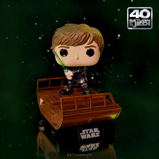 Funko Pop! Deluxe Jabba'S Skiff: Luke Skywalker - Star Wars: Return Of The Jedi 71283