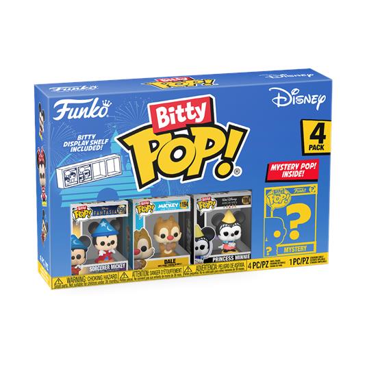 Bitty POP: Disney- Sorcerer Mickey 4PK