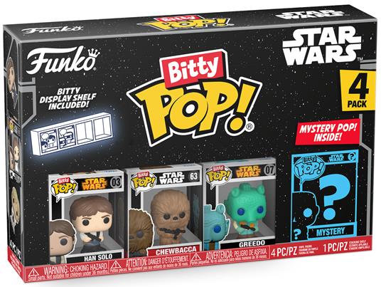 Bitty POP: Star Wars- Han Solo 4PK - Funko - Bitty POP - TV & Movies -  Giocattoli