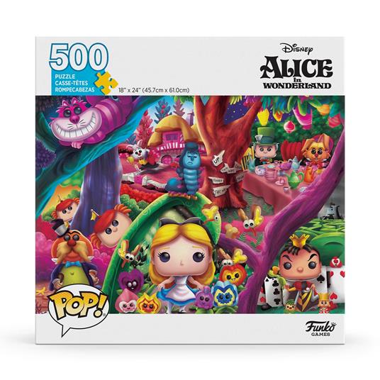 Disney - Pop Funko Puzzle - Alice In Wonderland (500pz)