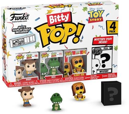 Bitty POP: Toy Story- Woody 4PK