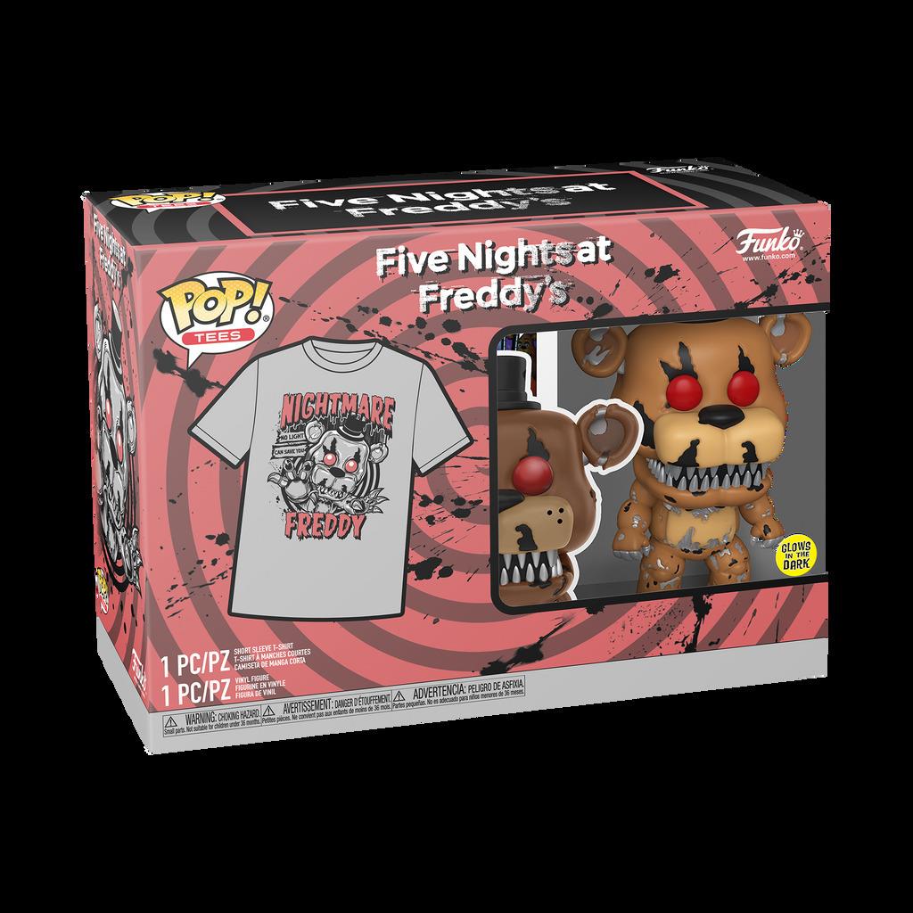 Figura - Funko Pop! Tees Five Nights at Freddy'S: Nightmare Freddy + T-Shirt S