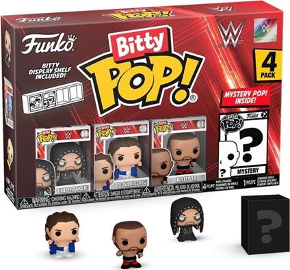 Bitty POP: WWE- The Undertaker 4PK