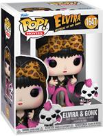 FUNKO POP Elvira Mistress of the Dark Elvira & Gonk