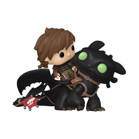 How to Train Your Dragon POP! Rides Deluxe Vinyl Hiccup w/Toothless 9 cm - 2