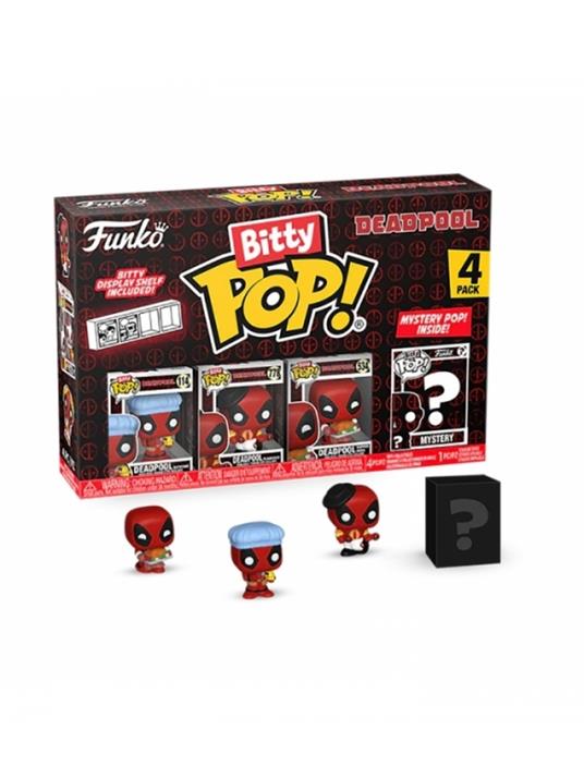 Bitty POP: Deadpool- Bathtime 4PK