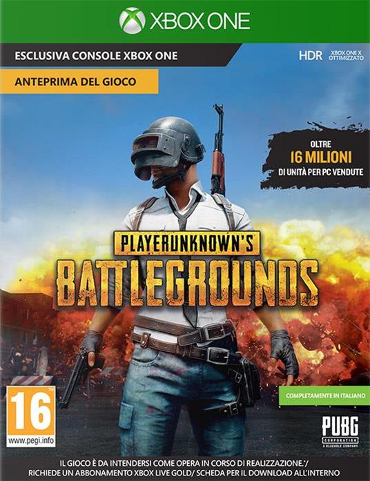 Playerunknown's Battlegrounds - XONE - gioco per Xbox One - Microsoft -  Sparatutto - Videogioco | IBS