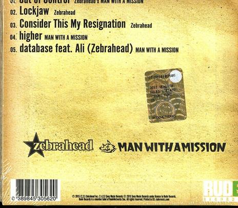 Out of Control - CD Audio di Zebrahead,Man with a Mission - 2