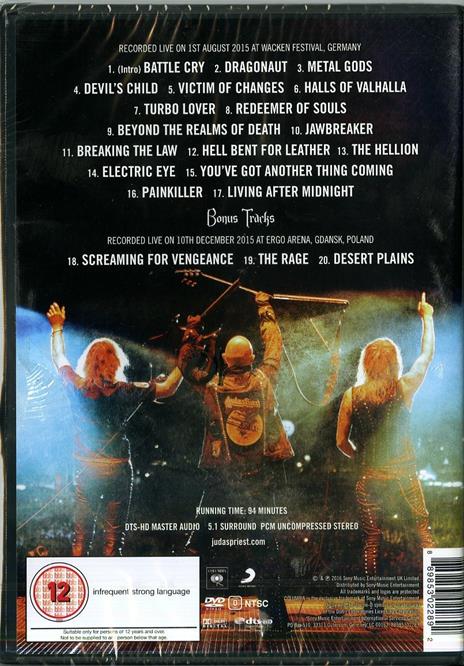 Judas Priest. Battle Cry (DVD) - DVD di Judas Priest - 2