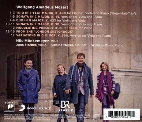 Mozart With Friends - CD Audio di Nils Monkemeyer - 2