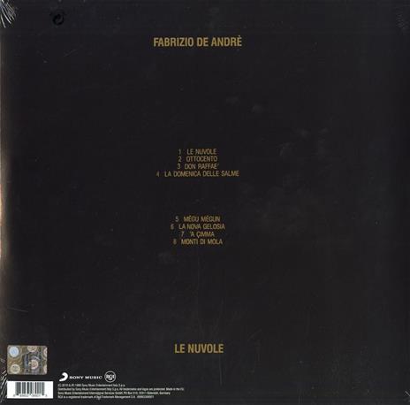 Le nuvole - Vinile LP di Fabrizio De André - 2