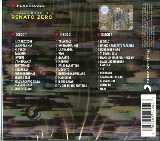 Triangolo. Il meglio di - Renato Zero - CD | IBS