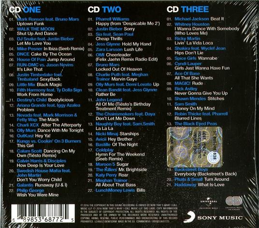 Now That's What I Call Party Hits - CD Audio - 2