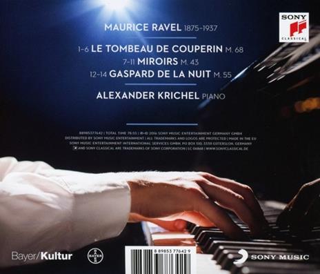 Miroirs. Ravel Piano Works - CD Audio di Alexander Krichel - 2