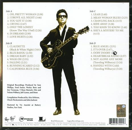 The Ultimate Collection - Vinile LP di Roy Orbison - 2