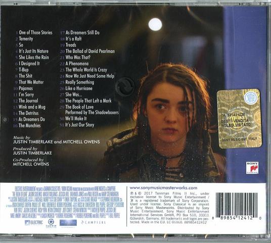 The Book of Love (Colonna sonora) - CD Audio di Justin Timberlake - 2