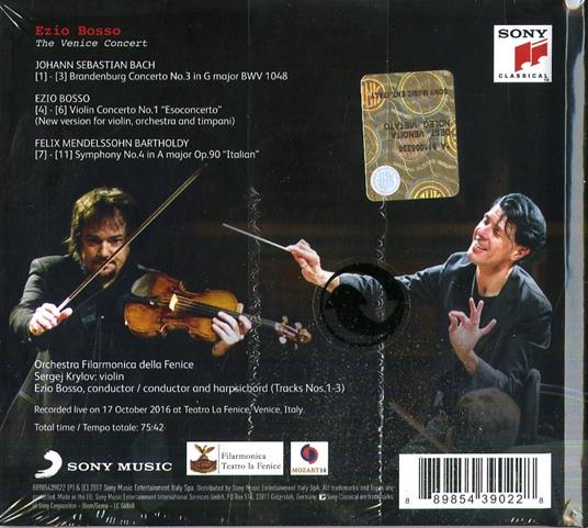 Ezio Bosso in Venice - CD Audio di Ezio Bosso - 2