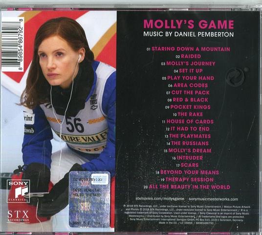 Molly's Game (Colonna sonora) - CD Audio di Daniel Pemberton - 2