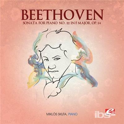 Sonata For Piano 22 In F Major - CD Audio di Ludwig van Beethoven