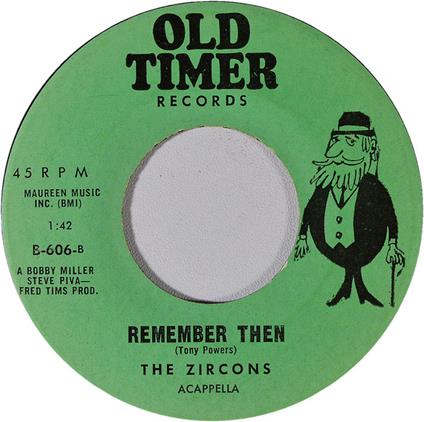 You Baby You / Remember then - CD Audio di Zircons