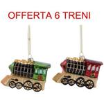 Offerta 6 Treni Appendibili 10,5x4,5x8 Assortiti