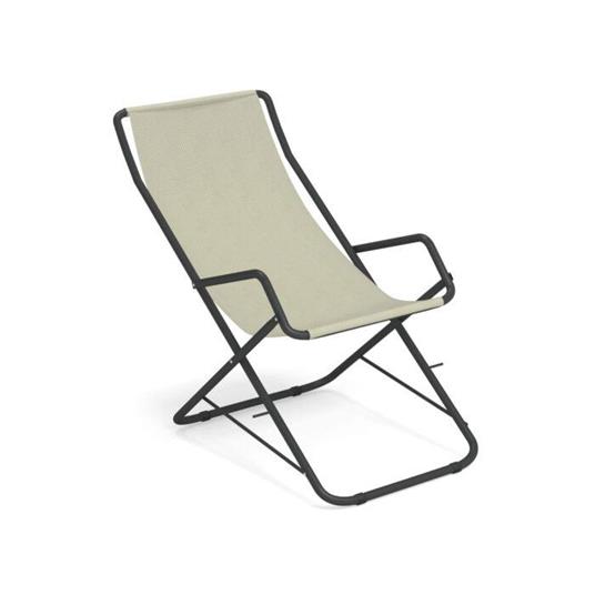 Sdraio Bahama Ferro Antico/beige Emu Per Arredo Esterno Giardino Casa  Spiaggia Piscina - Emu - Idee regalo | IBS