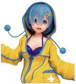 Taito Pvc Statue Re:Zero Rem Fluffy Hoodie Pvc Precious Figure New!!